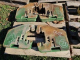 (12) John Deere 47KG Weights off John Deere 8520