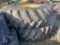 Firestone 520/85R38 Tires on Rims