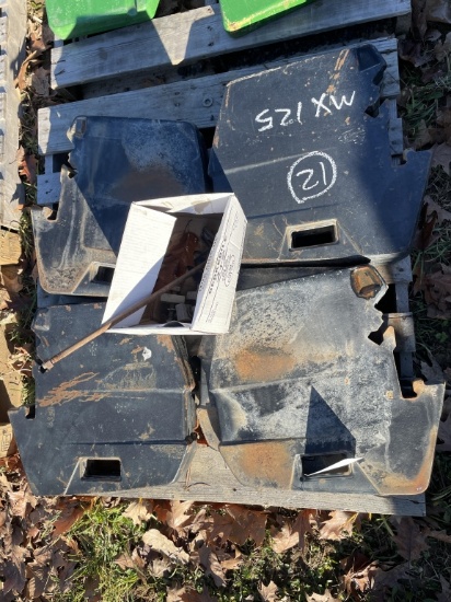 (12) Case Suitcase Weights