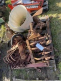 Skid Of Row Cultivator Parts