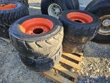 Skid Loader Tire on Rims