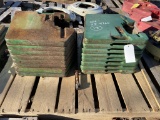 (18) John Deere Suitcase Weights
