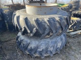 Agri-Trac 18.4R-34 Tires on Rims