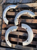 (4) Half Wheel Weights