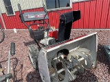 White Snow Blower