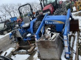 New Holland T1510 Tractor & Loader in Pieces