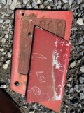 (2) Tractor Exterior Parts