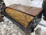 John Deere BR84 Skid Loader Attach Broom
