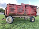 scofab Pull Type hydraulic dump Wagon