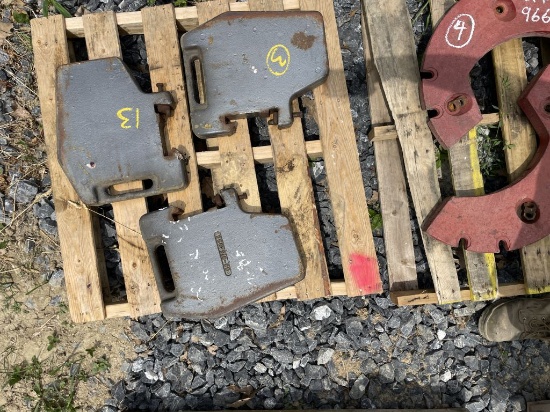 (3) Suitcase Weights