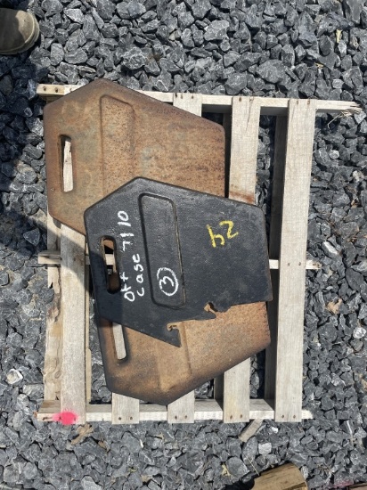 (3) Suitcase Weights off Case 7110