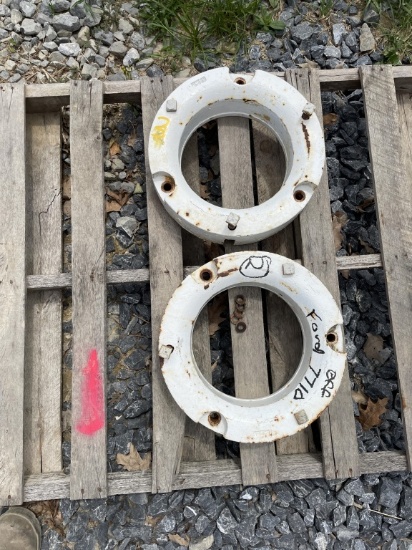 (2) Ford Wheel Weights off Ford 7710