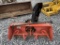 Kubota GR2707 Snow Blower Attachment