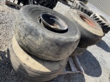 (4) Tires on 8 Lug Rims