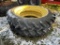 (2) Taures 300/95R46 TIres on Open Rims
