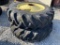 (2) 18.4-38 Euzkadi Tires on 9 lug rims