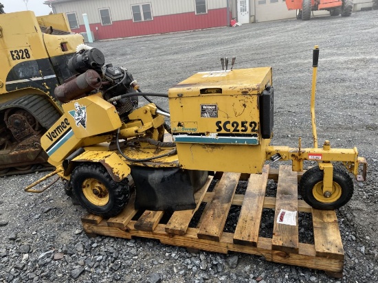 Vermeer SC252 Stump Grinder