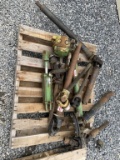 Pallet of PTO shafts