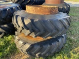 (2) B.F. Goodrich 18.4R38 on 16