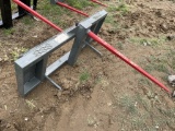 New - Single Bale Spear - GRAY