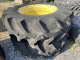 (2) Firestone 20.8-38 tires on 18