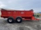 Kuhn Knight 8124 Slinger Manure Spreader