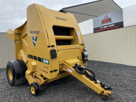 Vermeer 604R Signature Round Baler