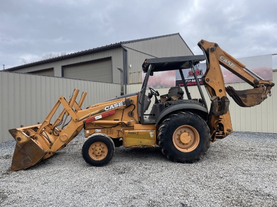 Case 580 Super M Series II Loader Backhoe