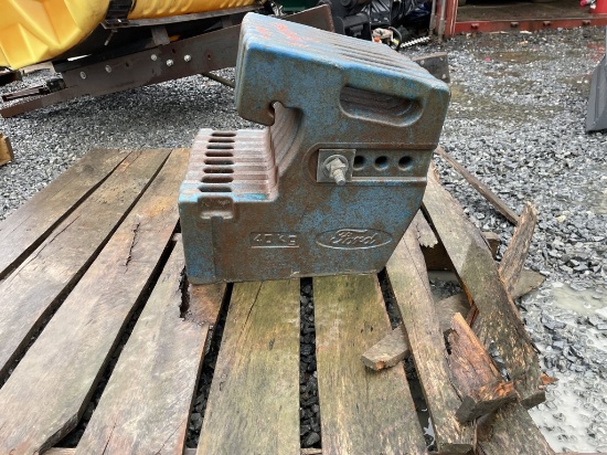(8) Ford 40KG Weights