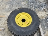 (1) multi Titan 44x18.00-20NHS tire on 8 Lug Rim