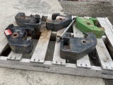 (5) 20 Kg John Deer weights