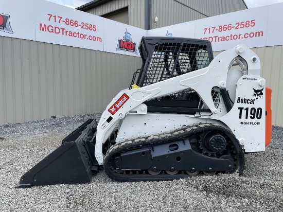 Bobcat T190 Track Skid Loader | Online Auctions | Proxibid