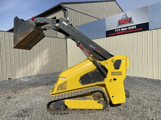 Wacker Neuson SM100 Mini Track Skid Loader