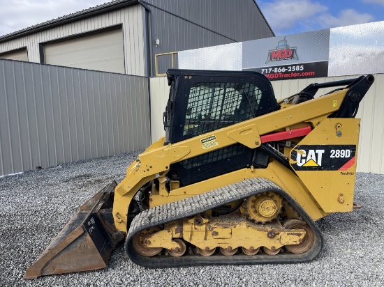 Caterpillar 289D Track Skid Loader