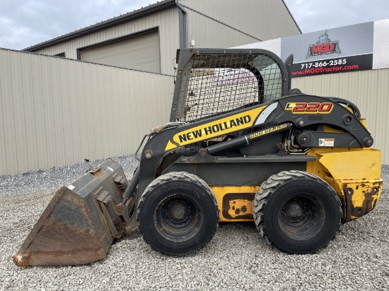 New Holland L220 Wheel Skid Loader