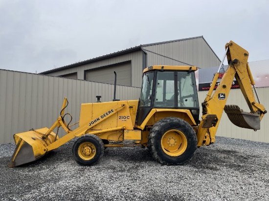 JOhn Deere 210C Loader Backhoe