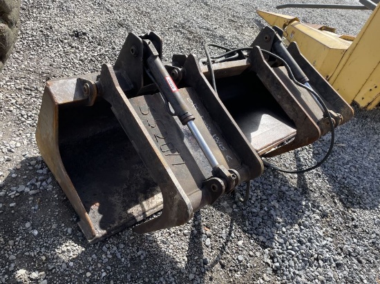 74" Quick Attach Grapple Bucket
