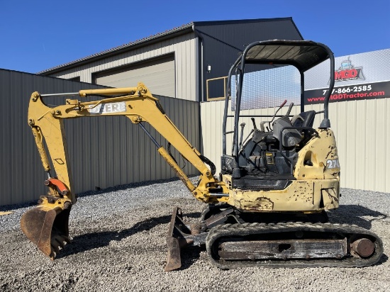 John Deere 27C ZTS Excavator