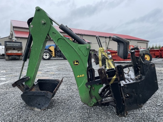 John Deere 448 Backhoe Attachment