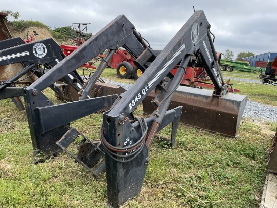 Bush Hog 2845QT Loader with Brackets and 72" Bucke