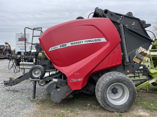 Massey Ferguson 4160V RB Round Baler