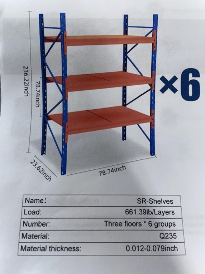 Mach Pro MP-SR3 Storage Racks