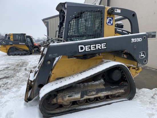 John Deere 333D Track Skid Loader