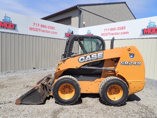 Case SR240 Wheel Skid Loader