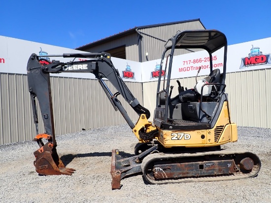 John Deere 27D Mini Excavator