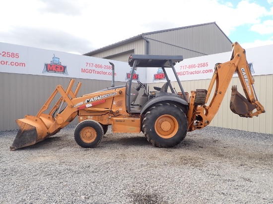 Case 580M Series II Loader Backhoe