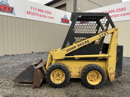 John Deere 375 Wheel Skid Loader