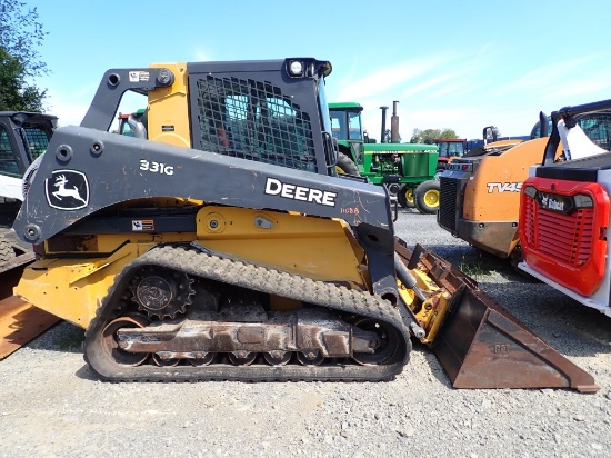 John Deere 331G Track Skid Loader