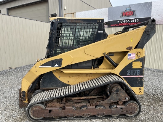 Caterpillar 287B Track Skid Loader