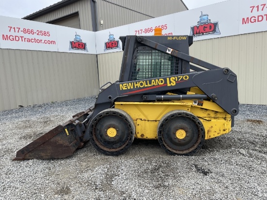 New Holland LS170 Wheel Skid Steer